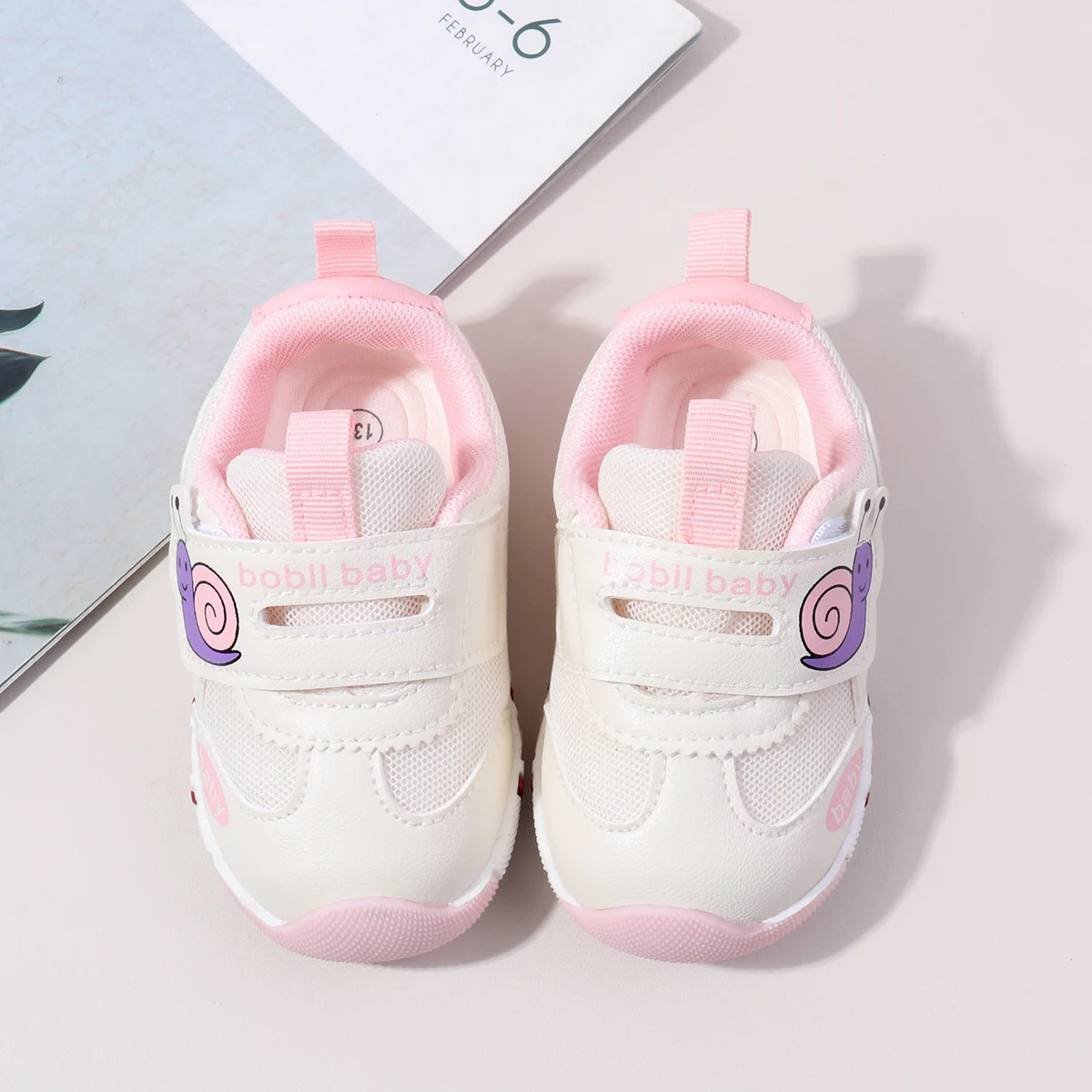 Spring and Autumn Mesh Breathable Toddler Shoes Boys Girls Soft Soled TPR Anti-slip Functional Shoes for Children manufacture
