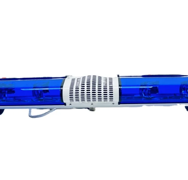 Blue Halogen Rotation Aurora Led Flashing Warning Ambulance Led Light bar Emergency Vehicle With Siren Speaker Ambulance Lights