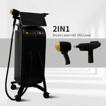 multifunctional laser hair removal and nd yag 2 in 1 machine 808 diode laser hair removal machine ndyag laser hair removal