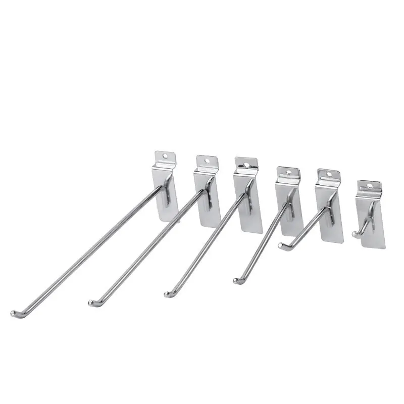 SLATWALL HOOK Perforated Pagboard Hook with Price Tag SINGLE Double Line Hook for Hanging