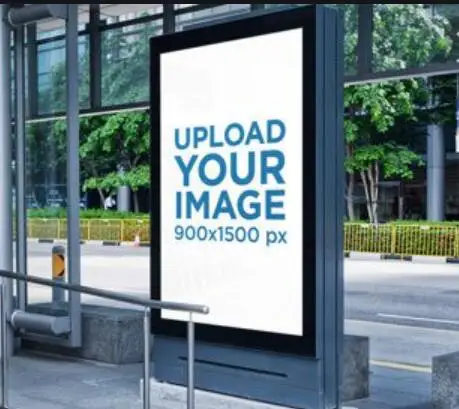 2025 City Furniture Led Lightbox  for Outdoor Advertising Outdoor Led Display Free Standing Lightbox MUPI  Scrolling System