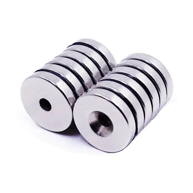 Round Disc Countersunk Screw Neodymium Magnet