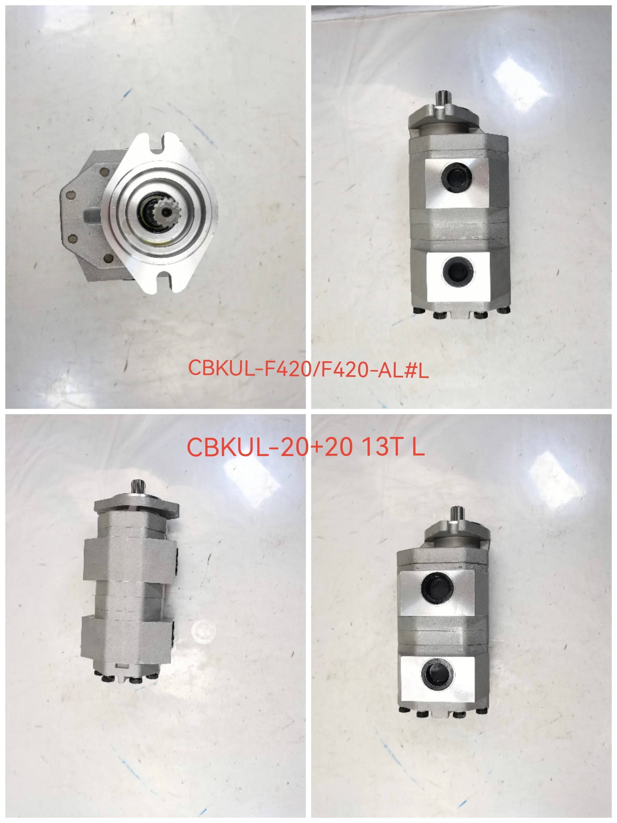 2-Stage G1-1/4 Hydraulic Gear Pump with 16-21 MPa Pressure Range for Heavy Machines