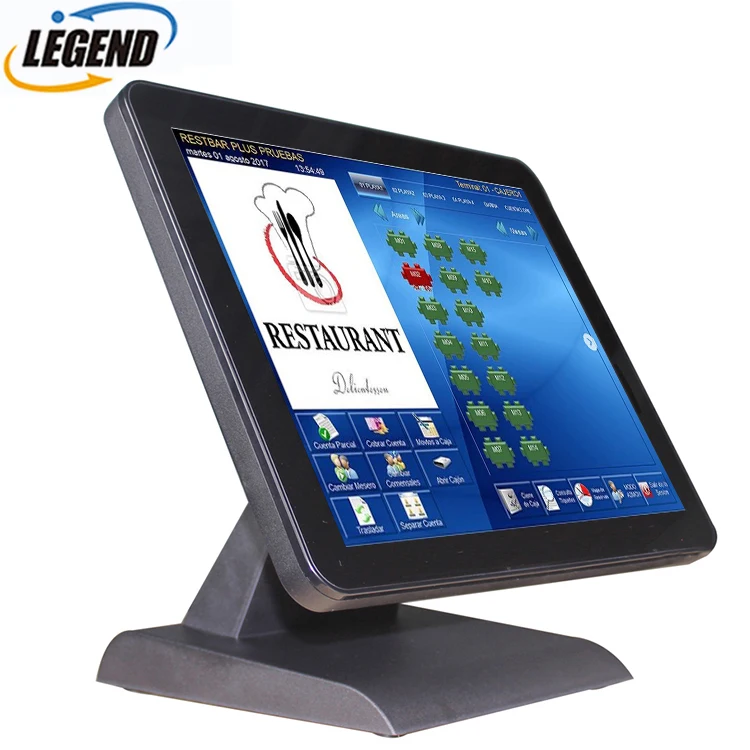 China Best Touch Pos PC 15 All in One Pos Windows Pos Terminal Factory