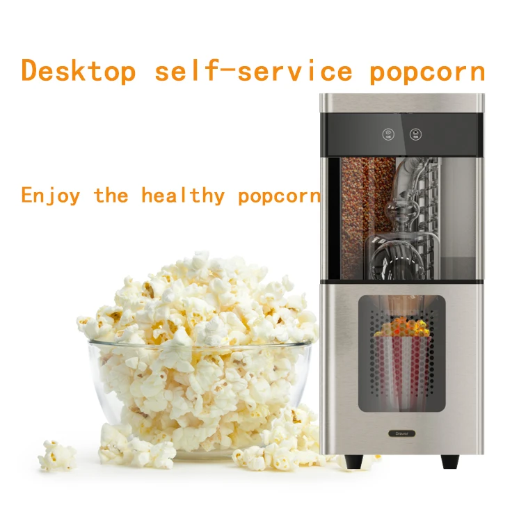Portable Japanese Popcorn Machine Commercial Automatic Vending Machine