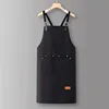 Black-SJ617Cross strap 100% cotton canvas