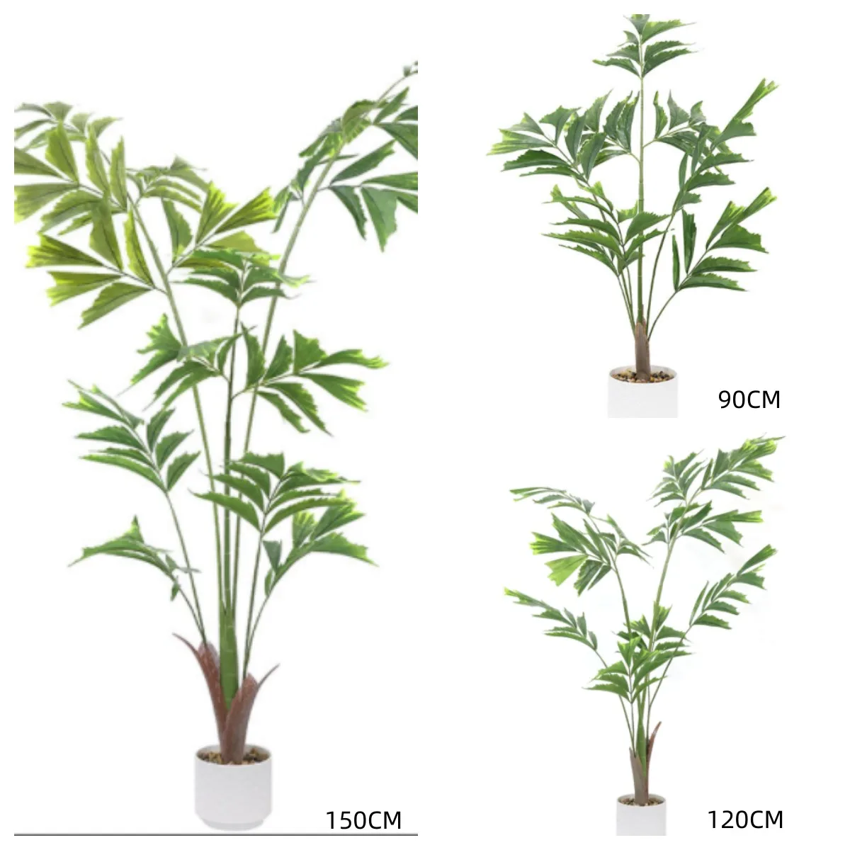 Artificial Potted Plants Bonsai Tree Real Touch Large Fern Tropical