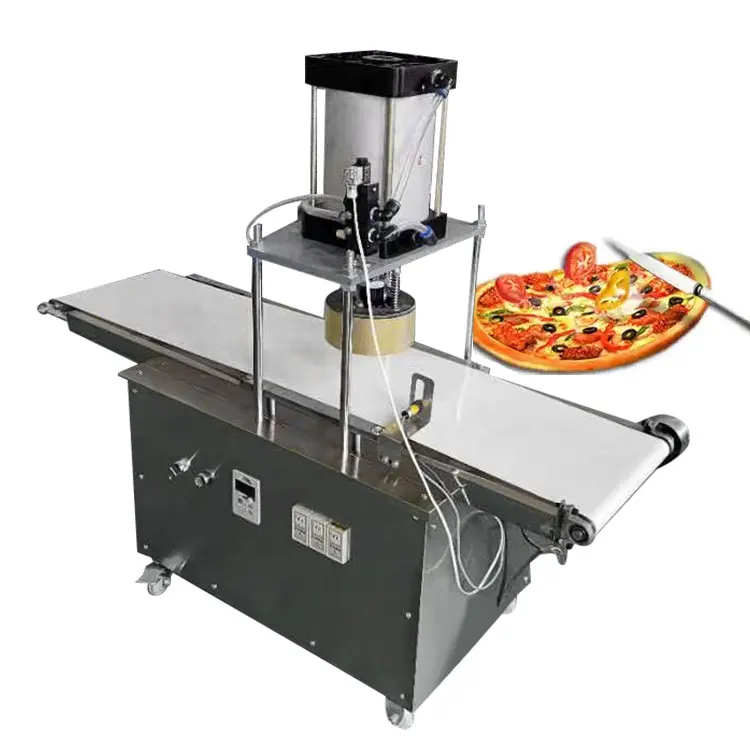 Maßgeschneiderte Pizzateig-Basis-Ausrollmaschine, die Presspresse bildet, große Spiral-Pizza-Brotmehl-Teigmischermaschine