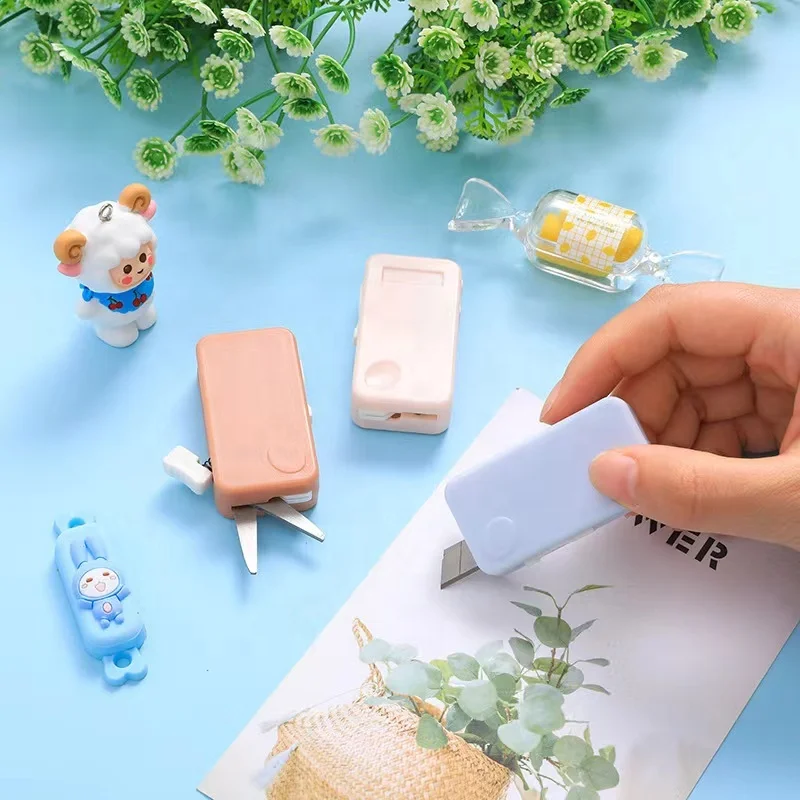 Top Seller Heavy Duty Pocket Utility Knife Paper Cutter With Retractable Blade Pocket Utility Knife