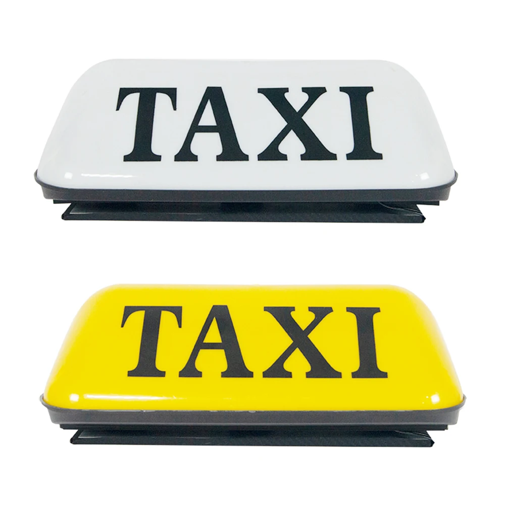 Customizable Taxi LED Light Sign Car Roof Box Universal Car Dome Light Taxi Light