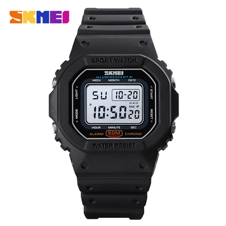 square dial digital watches