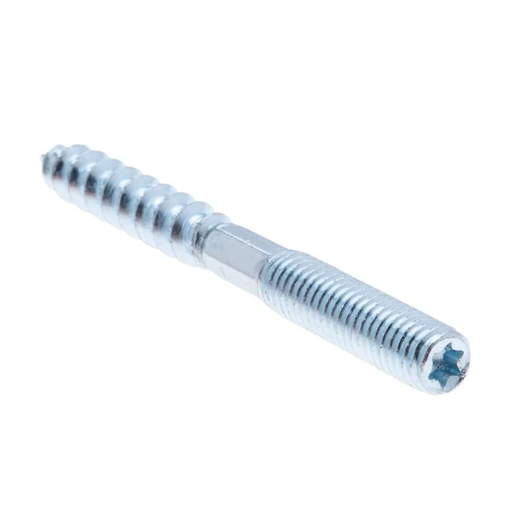 M10x70mm Hanger Bolts, 24 Pack Double Ended Thread Dowel Screws - View #11