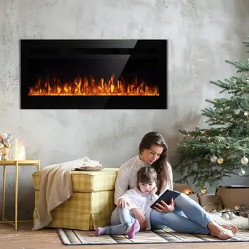 Fireplace hanging wall function look tone