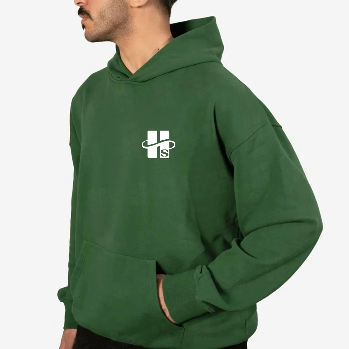 JL1124A High Quality Oversized Hoodie Men Fleece Hoodie Printing Embroidery Hoodies No Drawstring