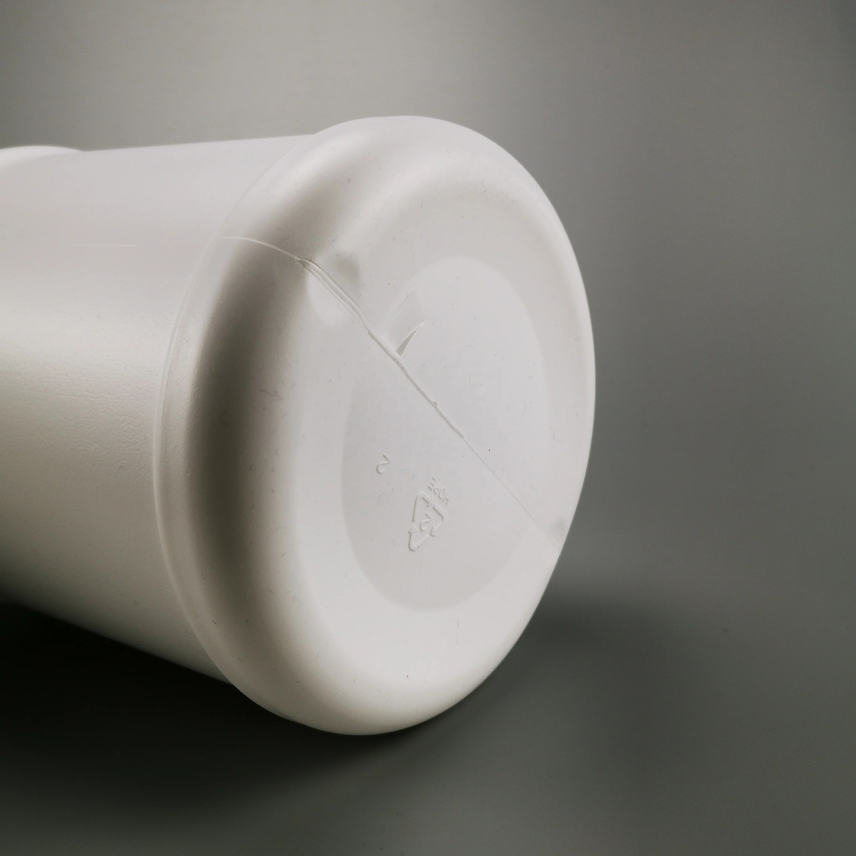 Refillable Container Plastic 1 Litre 2 Liter 2.5L 4L 1Gallon Shampoo White Bottle