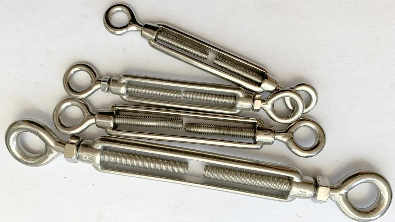 Marine Grade Rigging Hardware Stainless Steel Eye Eye Open Body Turnbuckle Buy Turnbuckle