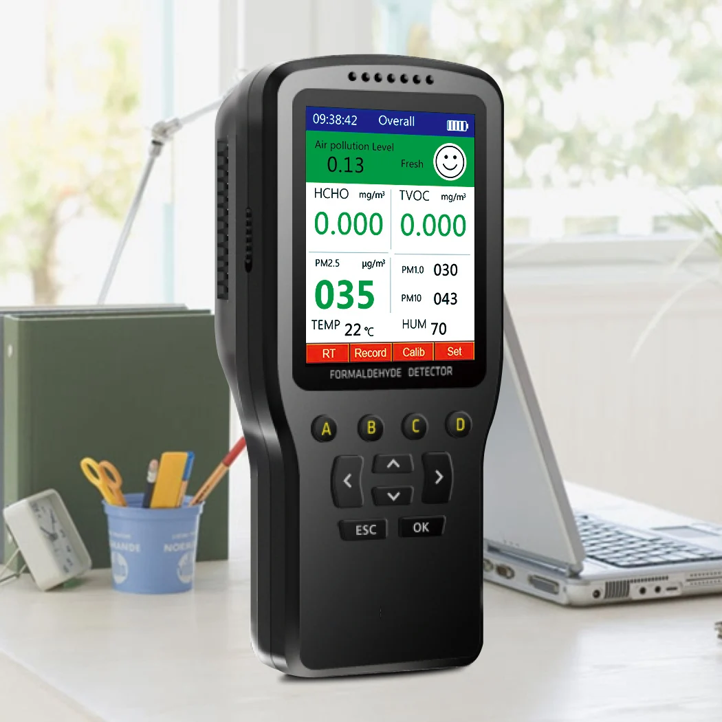 Air Quality Monitor Indoor IQAir Home Air Quality Monitor, Professional Grade, Indoor, White, Swiss Design, 1 Count Indoor Air Quality Test Kit