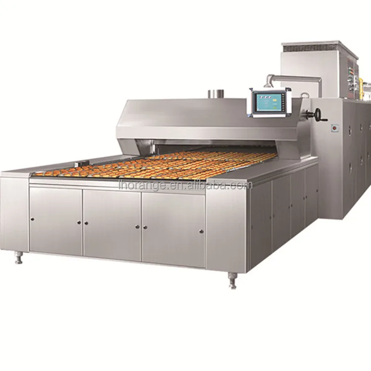 Industrial bread biscuit baking tunnel oven
