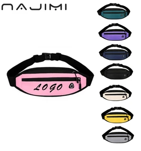 Cheap Waterproof Fashion Designer Outdoor Sport Gym Unisex Colorful Fanny Pack Custom Logo Waist Bag