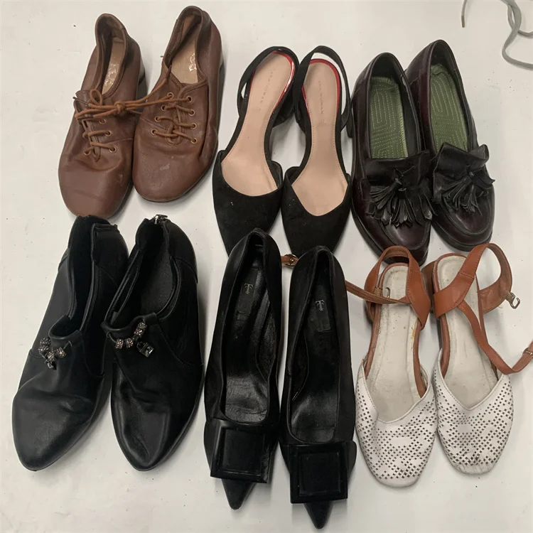 Used Shoes Factory Bulk Second Hand Ladies Used Heels Shoes Bales Woman ...