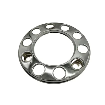 High Quality Truck Wheel Parts Stainless Steel Bright Plated Plastic Coated Truck Wheel Hub Cover 1575631 for Volvo
