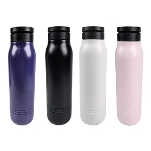 D5079 New Metal Tumbler Magnetic Phone Attachment 304 Stainless Steel Double Wall Vacuum Insulated Business Gift Outdoor Gift