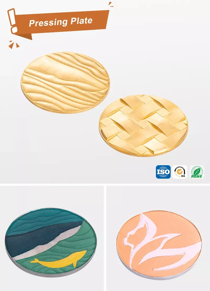 Make up Custom Cosmetics Makeup Powder Tool Eyeshadow  Press Mold for   Pressing  Machine