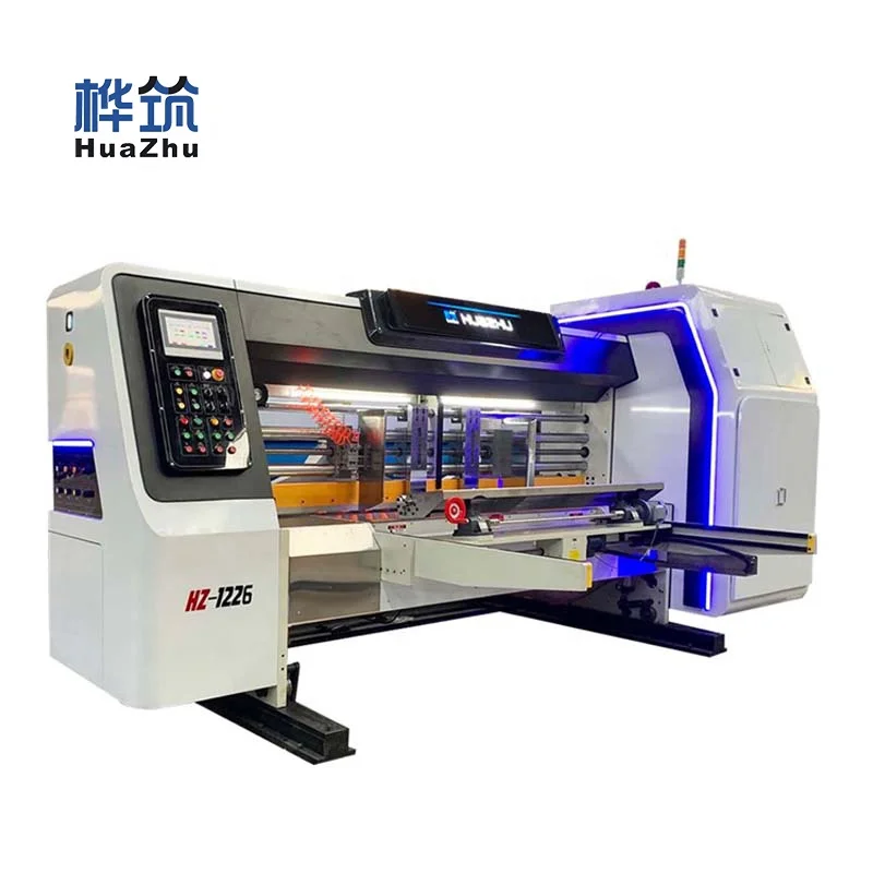 HUAZHU 2024 Automatic High Quality Intelligent Corrugated Carton Box Printing Machine Corrugated Box Making Machine in China