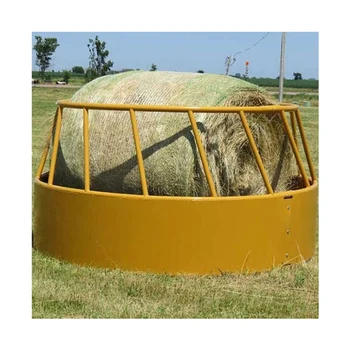 Custom Pasture Round Bale Hay Feeders For Horses Cattle Hay And Grain ...