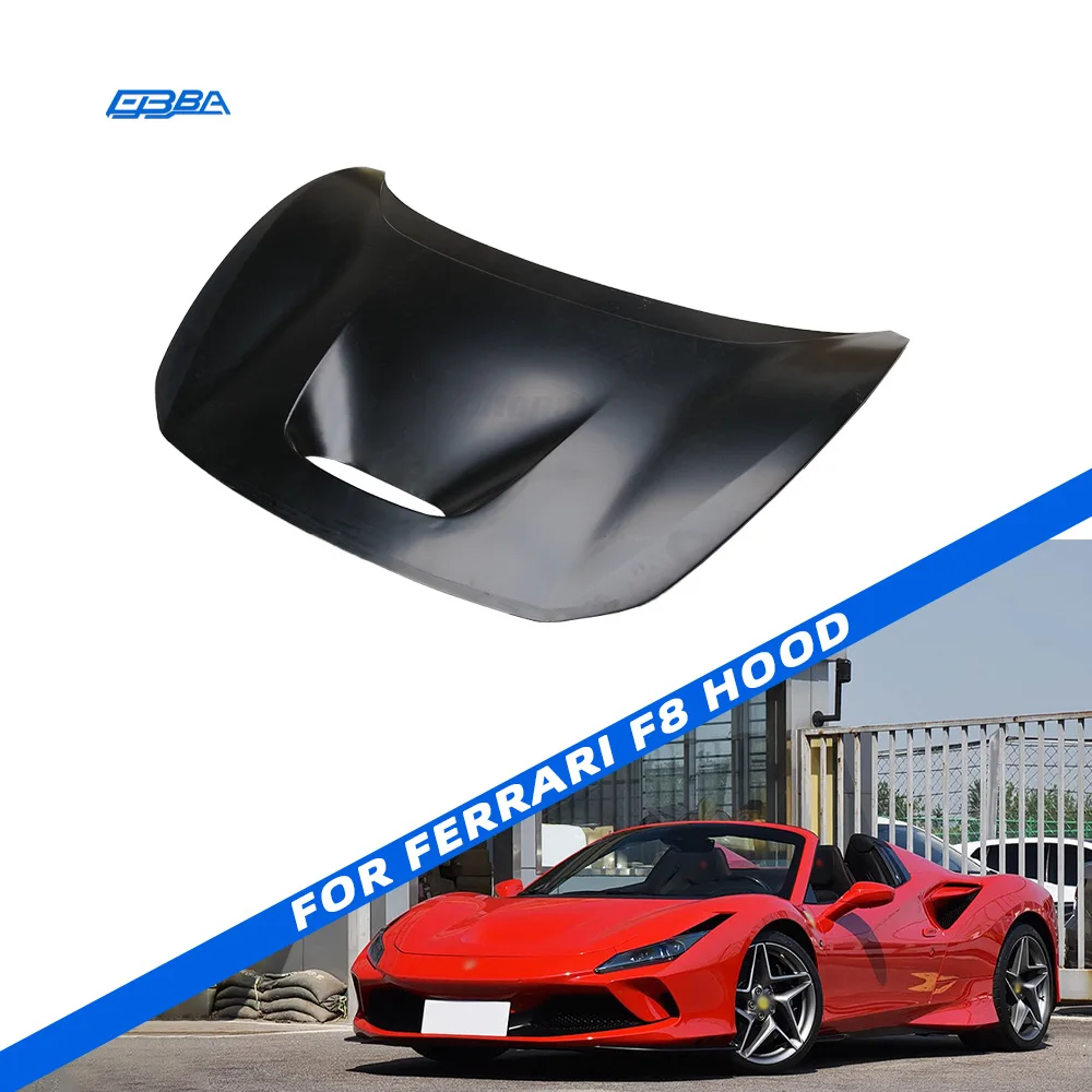 High Quality Aluminium Alloy Engine Hood OE 985850394 For Ferrari F8 2018-2021