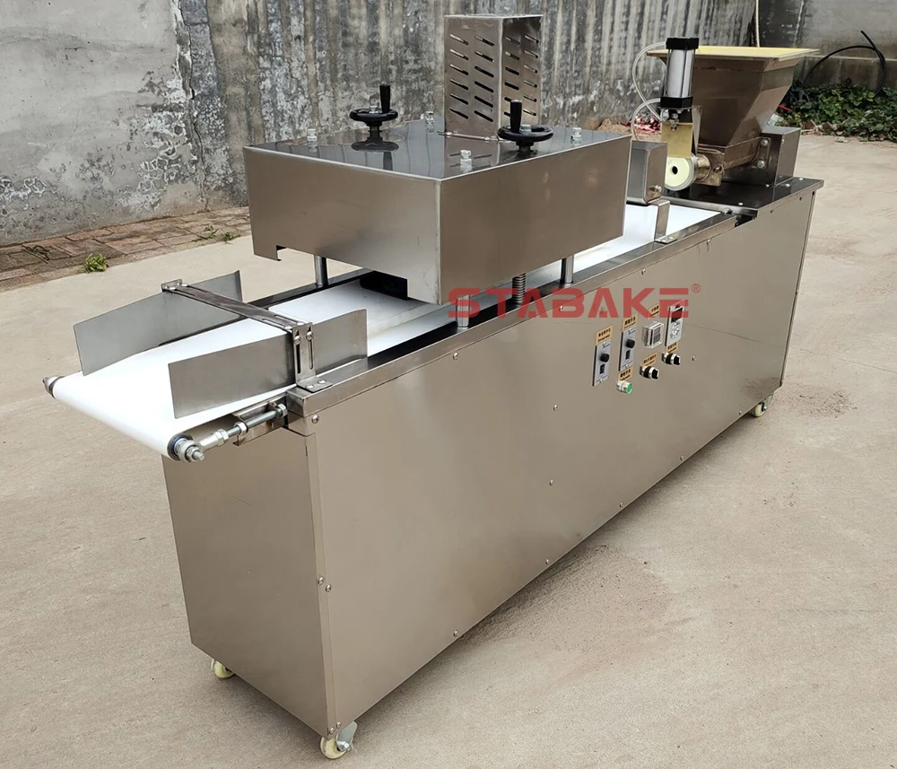 Automatic Adjustable Dough Divider Rounder Machine Large Dough Ball Cutting Dividing and Rounder Rolling Machine