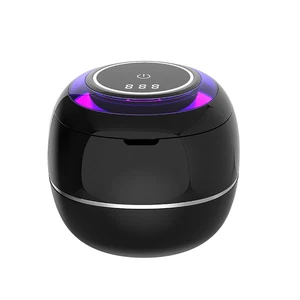 Ultrasonic Retainer Cleaner Sonic Dental Cleaning Machine for Dentures, Aligners, Braces, Mouth Guards, Jewelry, Black