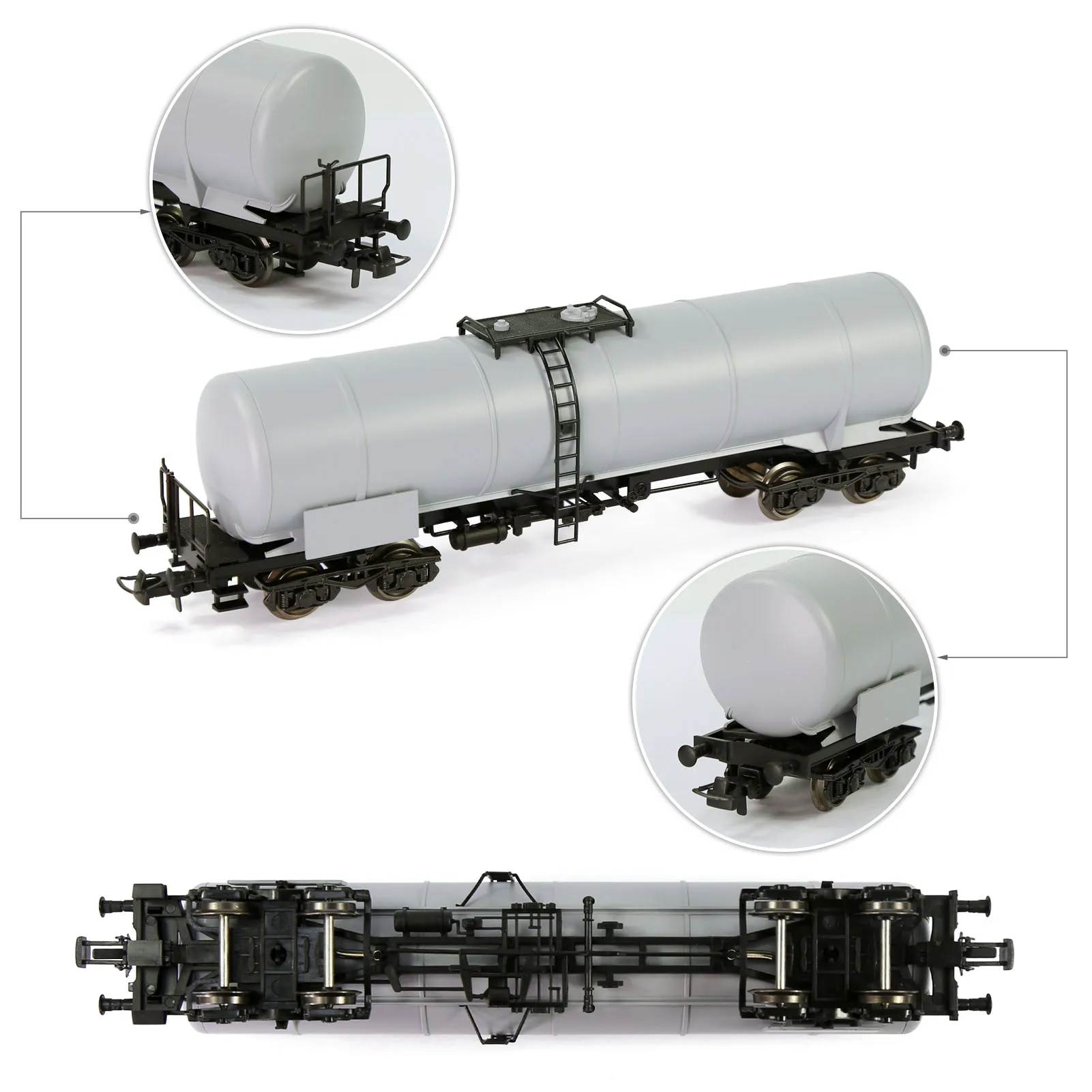 C8768 1 Unit Train Tank Wagon Model Trains HO Scale 1:87 Oil Tank Car