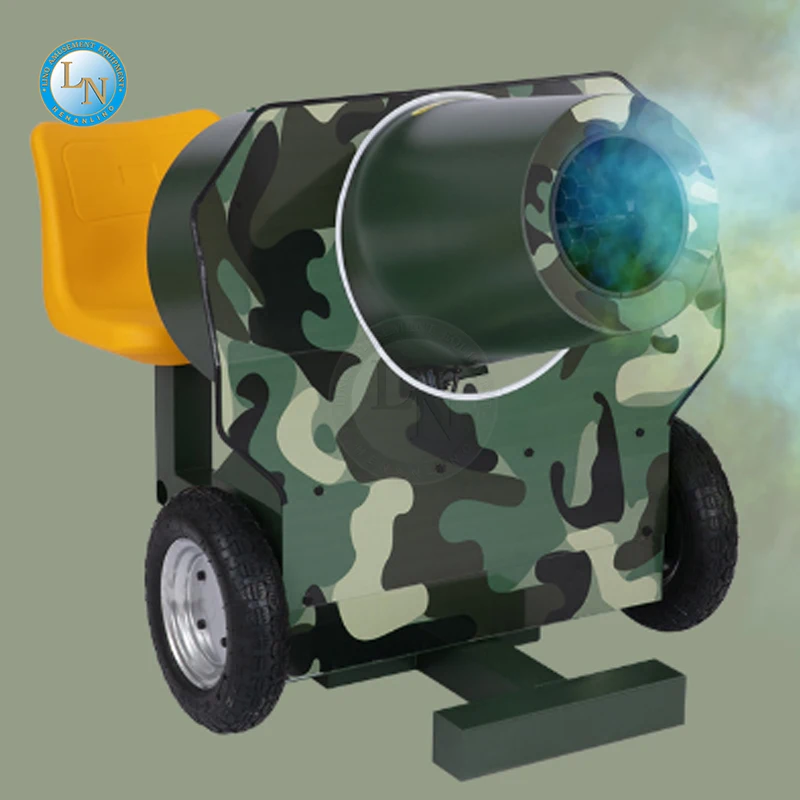 Новая общая воздушная пушка производителя используется для установки киосков в живописных местах получения дохода.