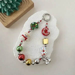 Oh My God This Snowman Doughnut Phone Chain Has Become so Adorable