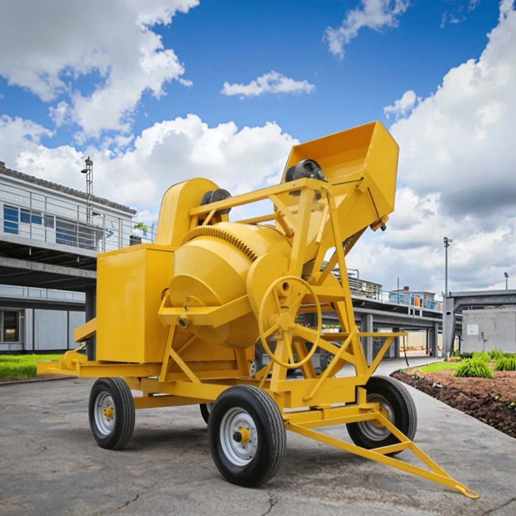 Wholesale Concrete Mixer with Lift A2-510LT Concrete Mixer With Winch diesel Concrete Mixer Machines for Sale