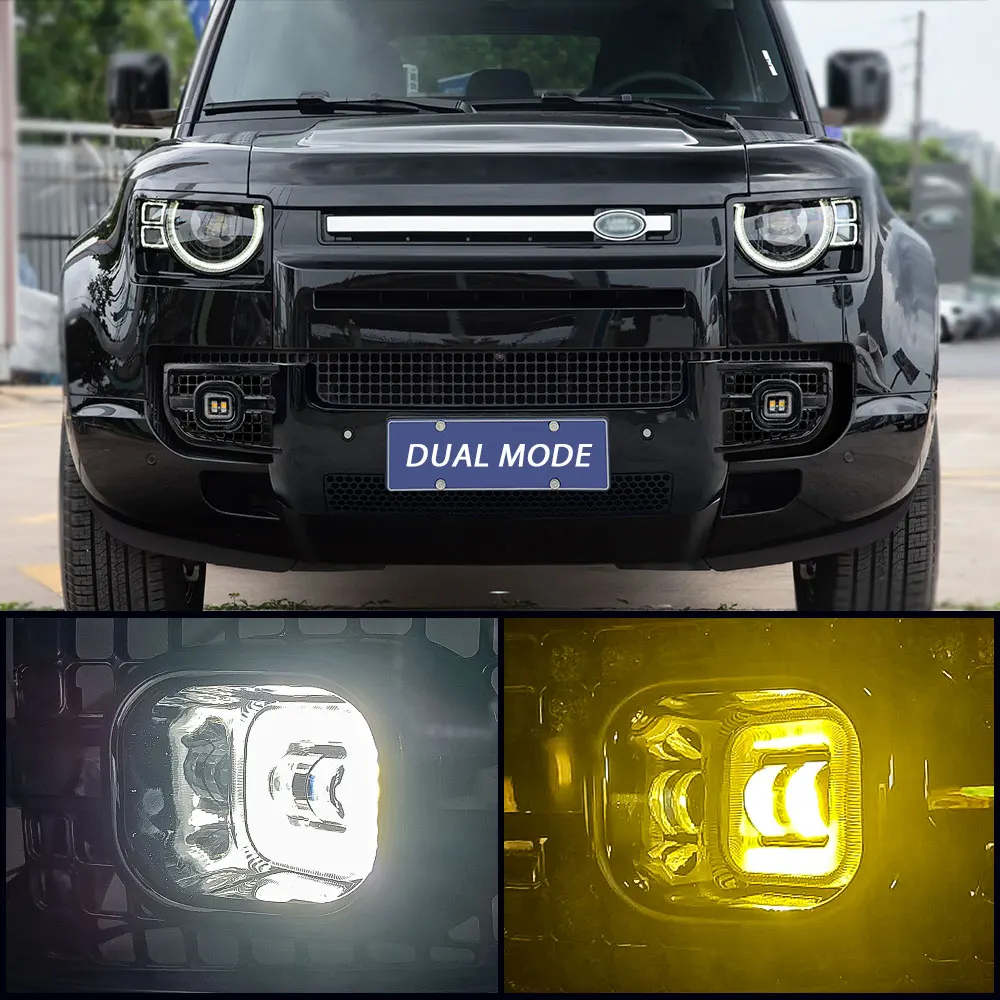 ランドローバー・ディフェンダー110/90用LEDフォグライト3000Lm 12V ランドローバー・ディフェンダー110/90用LEDフォグライト3000Lm 12V