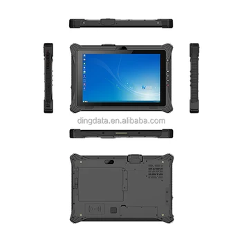 JASPER LAKE N5105 10.1 Inch Windows 11 Pro Tablet Touch Screen 12000mAh Rugged Battery 128GB-256GB Industrial Barcode WIFI USB