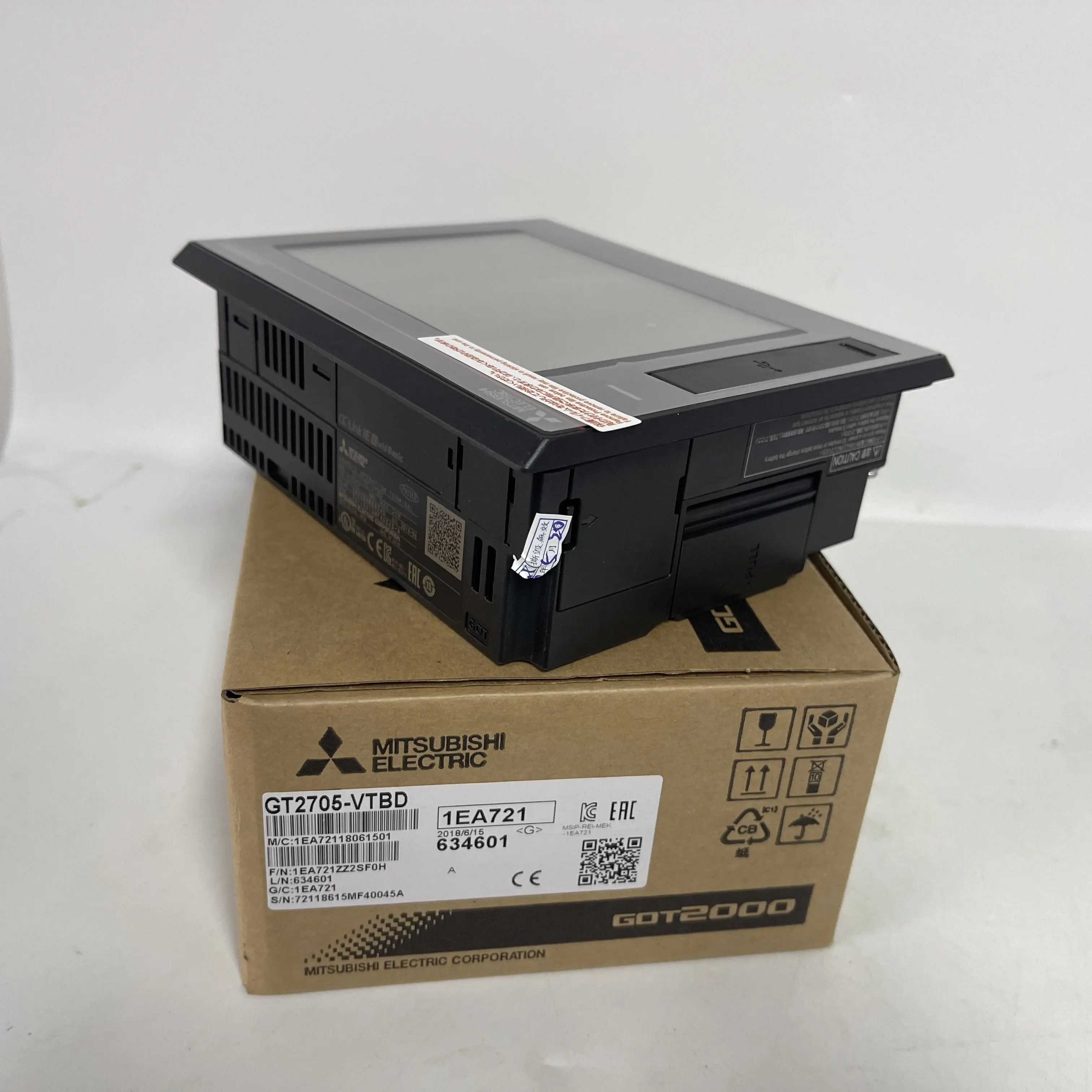 Mitsubishi Graphic Operation Terminal (Touch Screen HMI) GT2705-VTBD Mitsubishi Graphic Operation Terminal (Touch Screen HMI) GT2705-VTBD