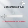 UNA PISTA SENCILLA BLANCA DE 40 CM