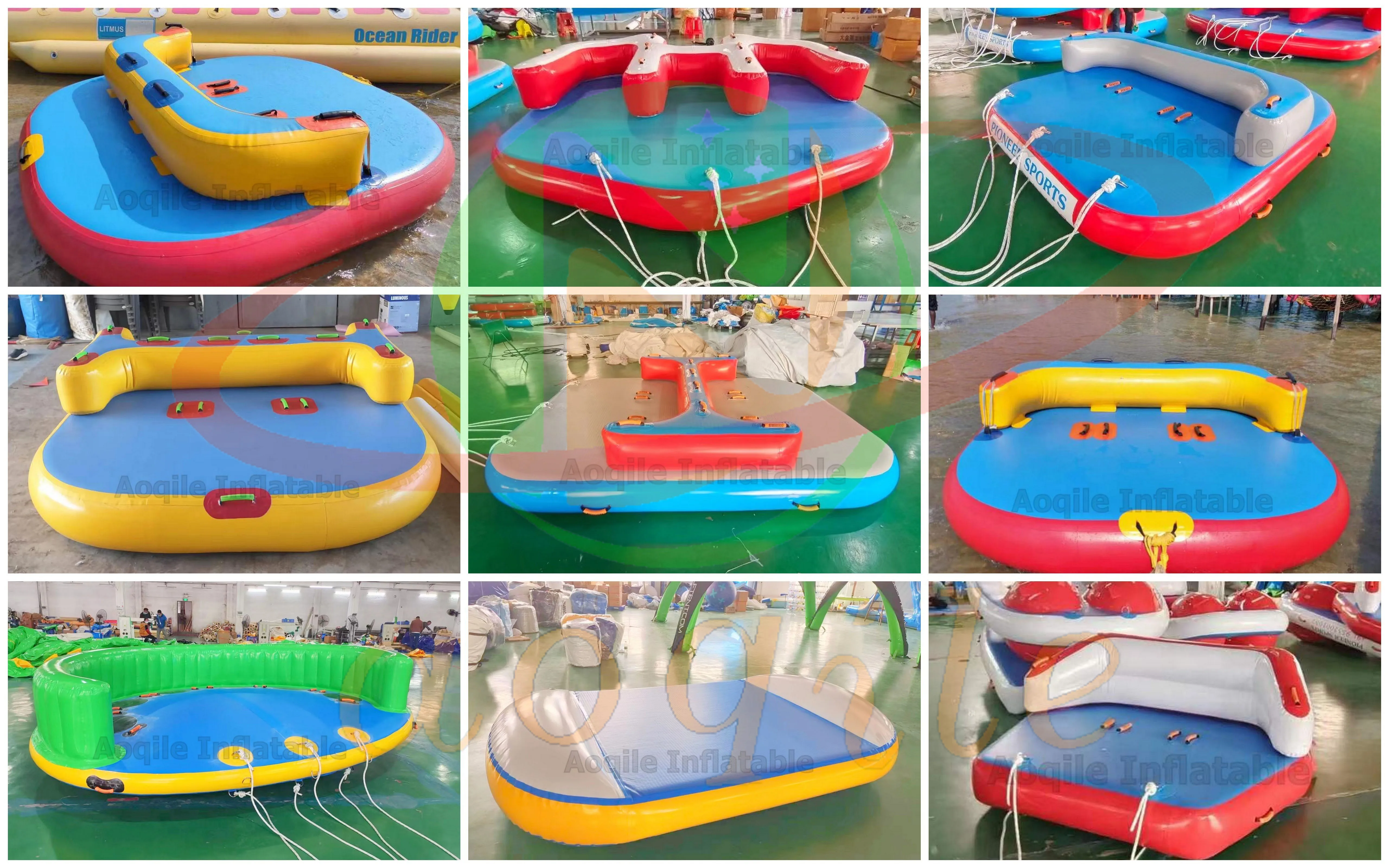 Gran oferta, carrera de obstáculos de agua inflable para lago, parque acuático inflable para adultos, juegos de parque de diversión