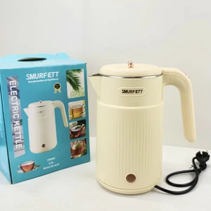 Sutai 2026 Electric Kettle Double Wall Tea Pot New PP Housing Safe Kettle