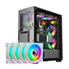 Noir-425*200*445mm avec 4 FANS de RVB