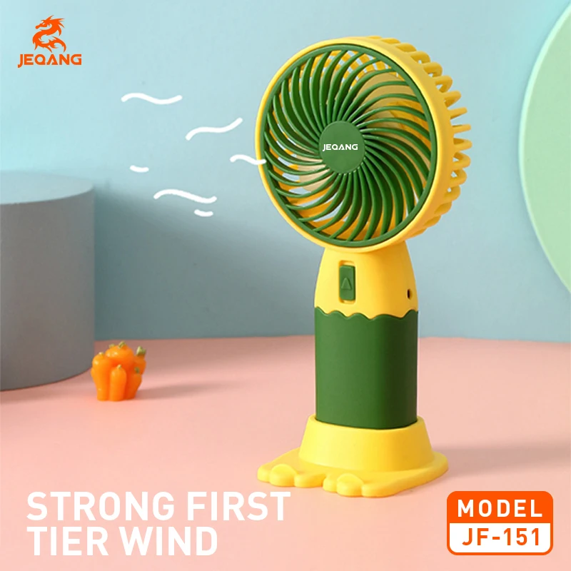 Portable Mini USB Rechargeable Quiet Personal Cooling Fan for Travel Office Outdoor Use-Consumer Electronics