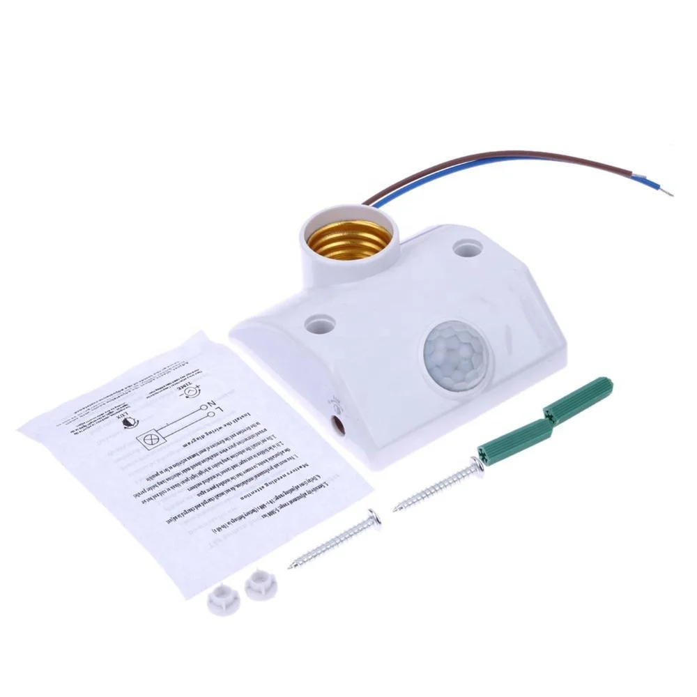 360 Infrared sensor price e27 pir motion sensor lamp holder
