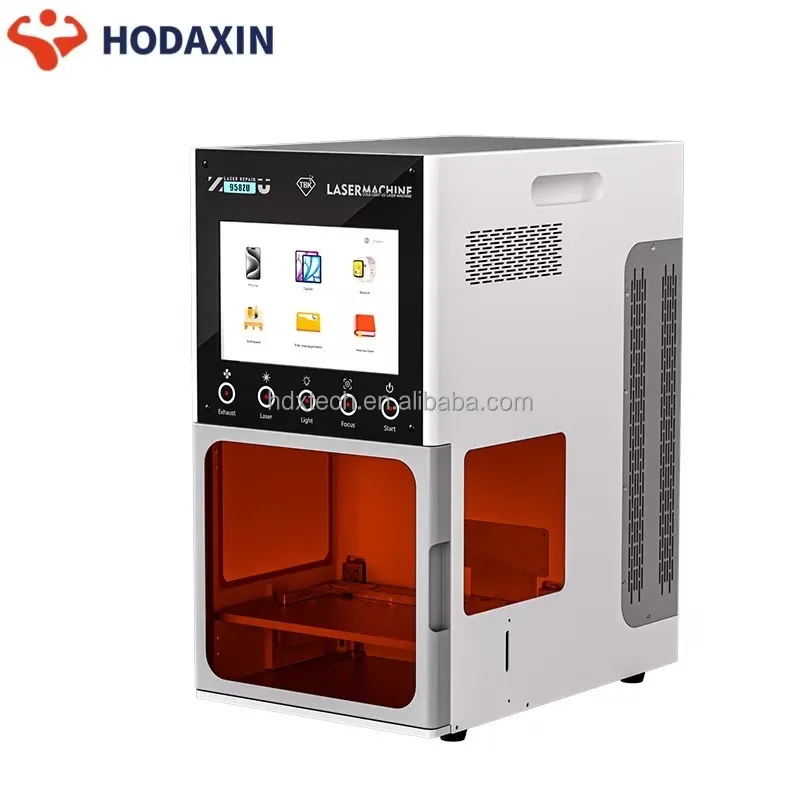 New TBK 958ZU Laser Engraving Machine - AI Intelligent LCD Back