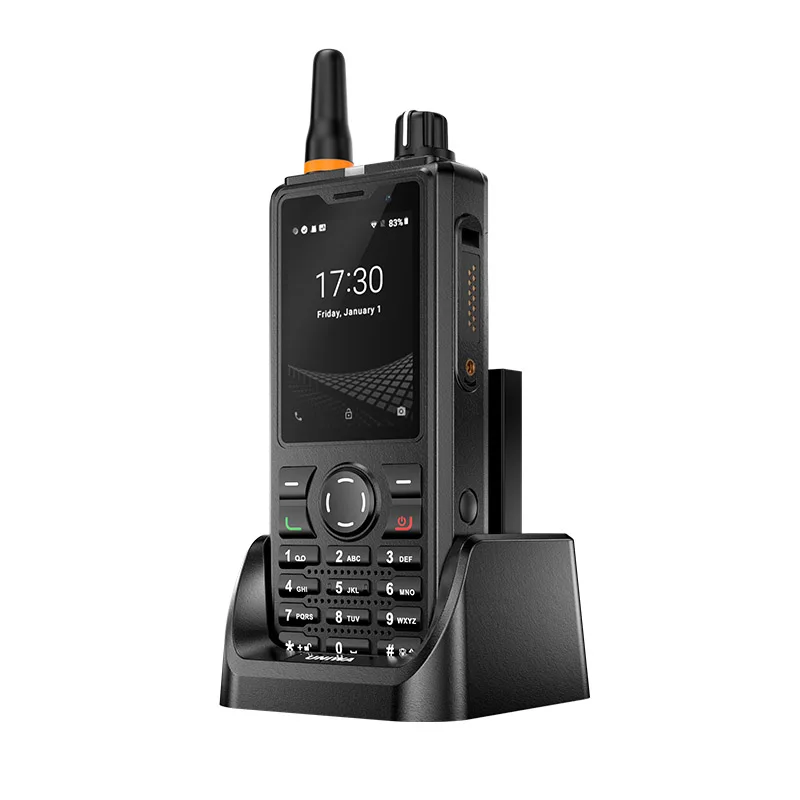 UNIWA F41 Zello Walkie  Talkie4G携帯電話4600mAh頑丈な2.4インチタッチスクリーンクアッドコアAndroid4Gスマートフォン