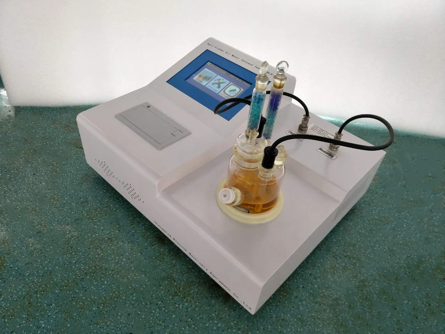 Transformer Oil Moisture Tester Coulometric Karl Fischer Titration Apparatus