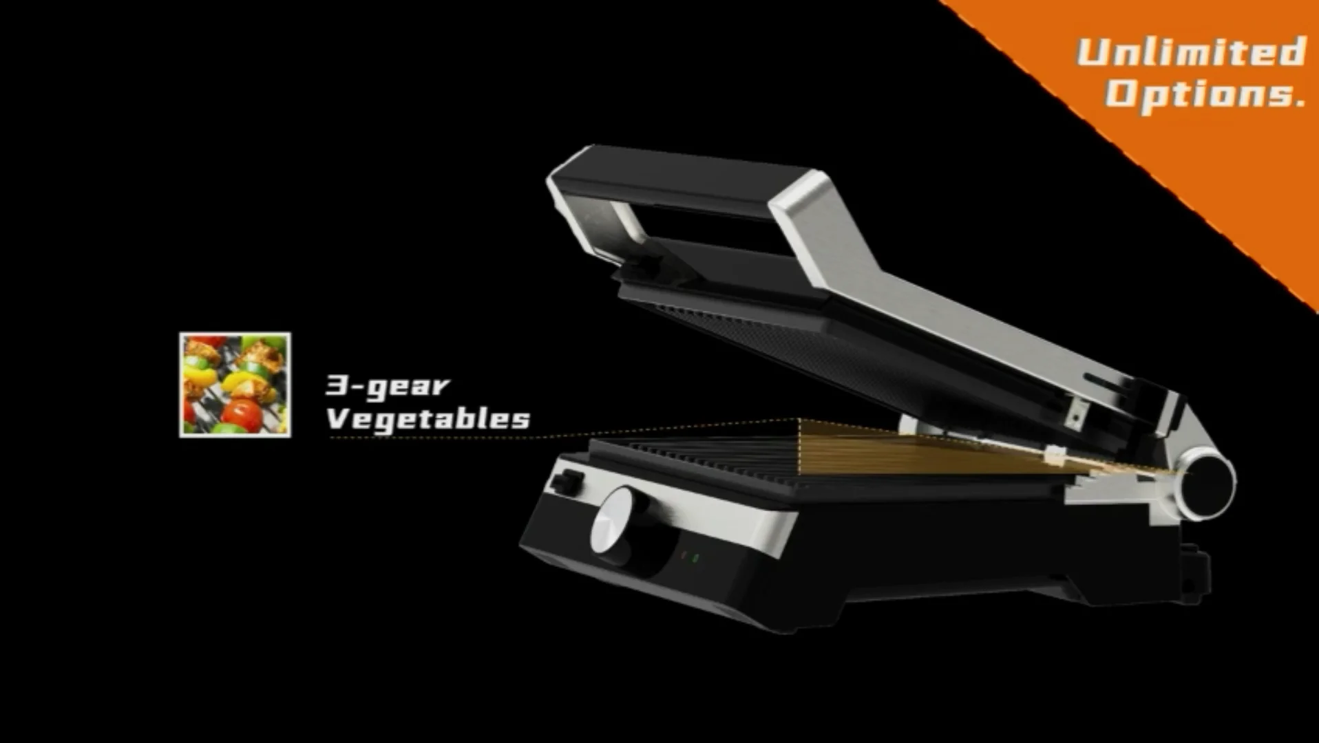 Large Electric Bbq Grill Pan Tabletop Grill Contact Press Teppanyaki