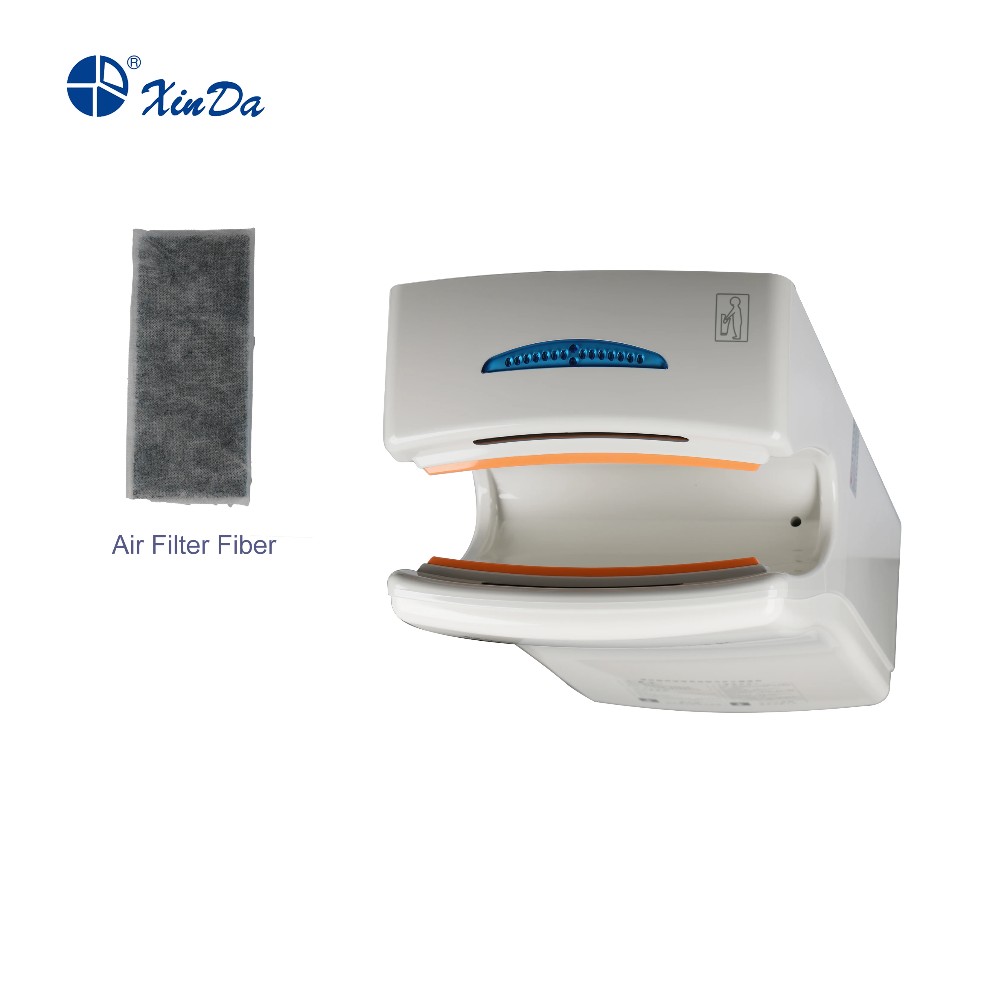 Xinda GSQ80 White High Speed Hand Dryer - Luxury & Efficiency